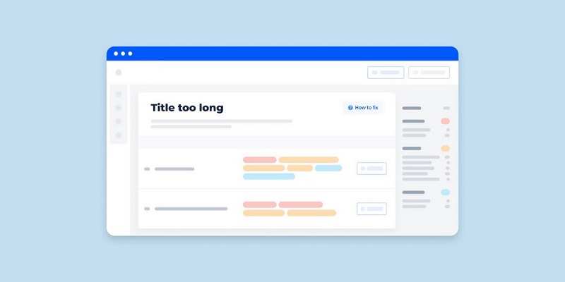 Viết tiêu đề quá ngắn/ quá dài