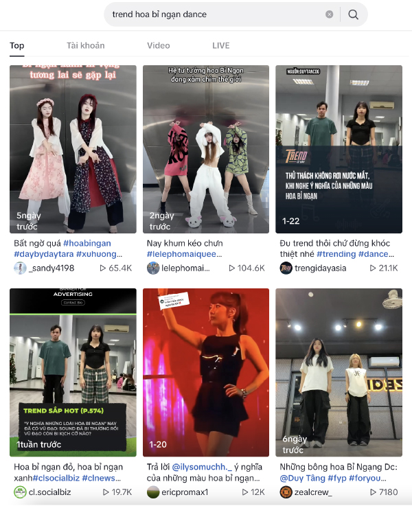 Tạo các video có các màu sắc tương đồng với các màu sắc của hoa bỉ ngạn