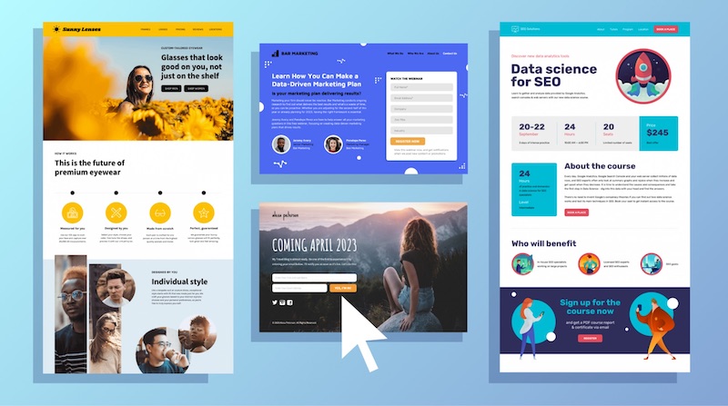 Landing page sẽ là yếu tố quan trọng để “giữ chân" người dùng ở lại trang web