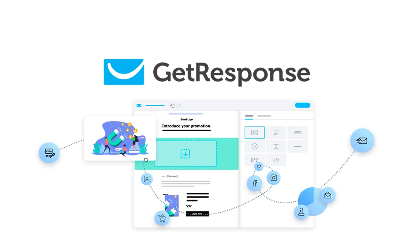 Với giao diện kéo-thả dễ sử dụng, sản phẩm giúp bạn thiết kế chiến dịch email chuyên nghiệp